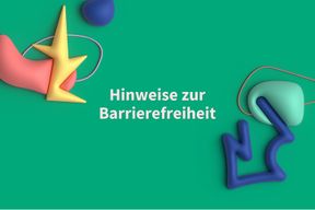 Hinweise zur Barrierefreiheit