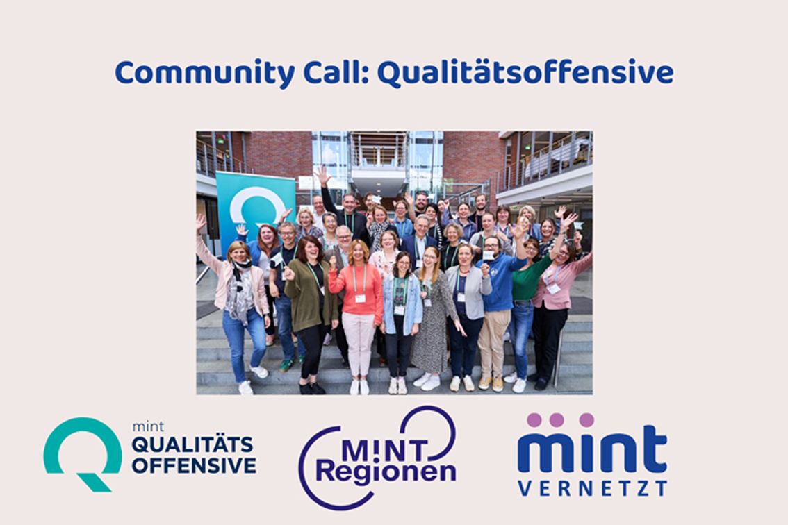 Community Call: MINT-Qualitätsoffensive 