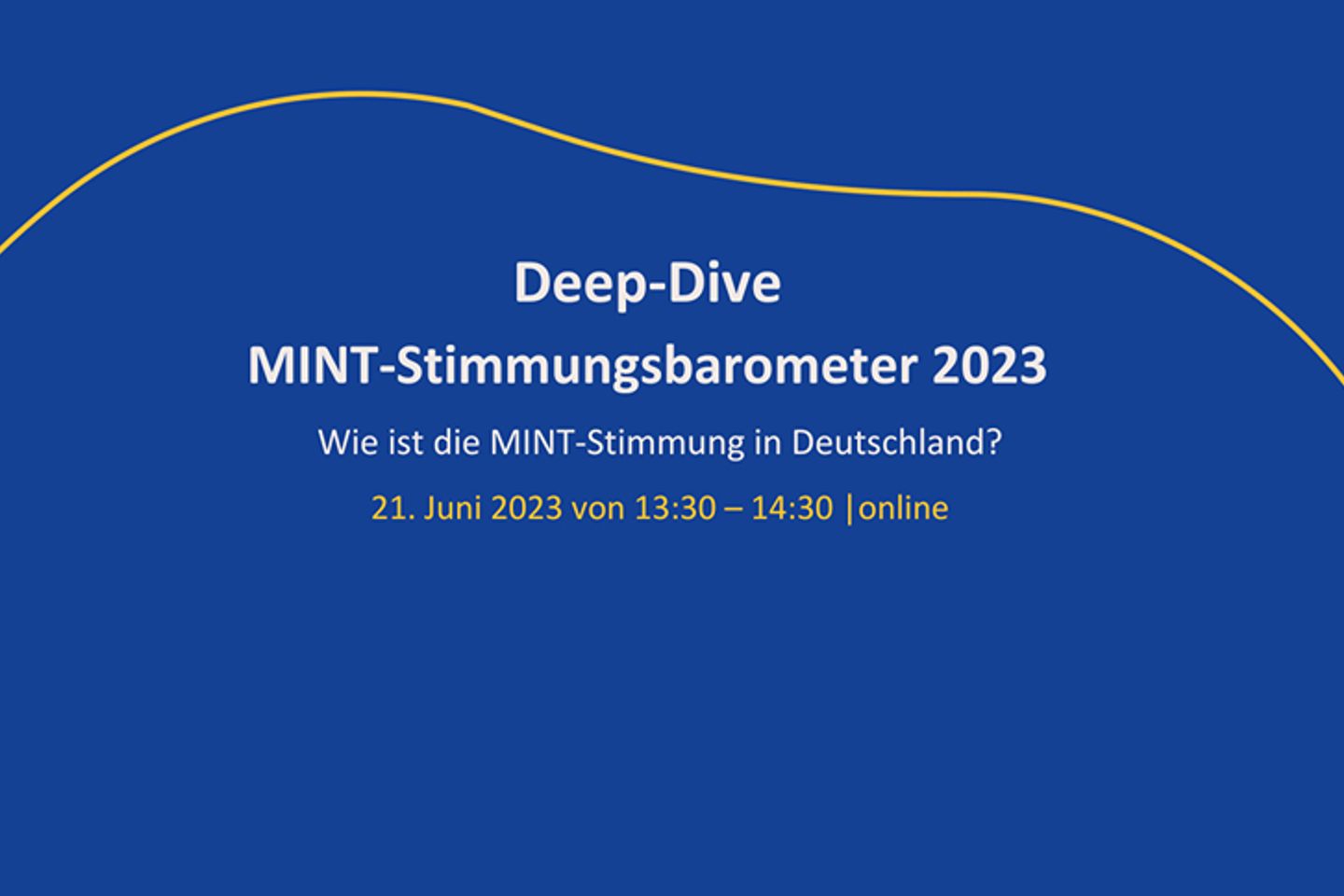 Deep Dive MINT-Stimmungsbarometer
