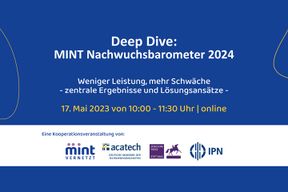Deep Dive: MINT Nachwuchsbarometer 2024